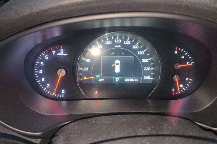 Used Kia Sorento 2015 Sorento L 2.4L Gasoline 4WD Elite Edition 7 Seats China IV Standard Instrument Cluster