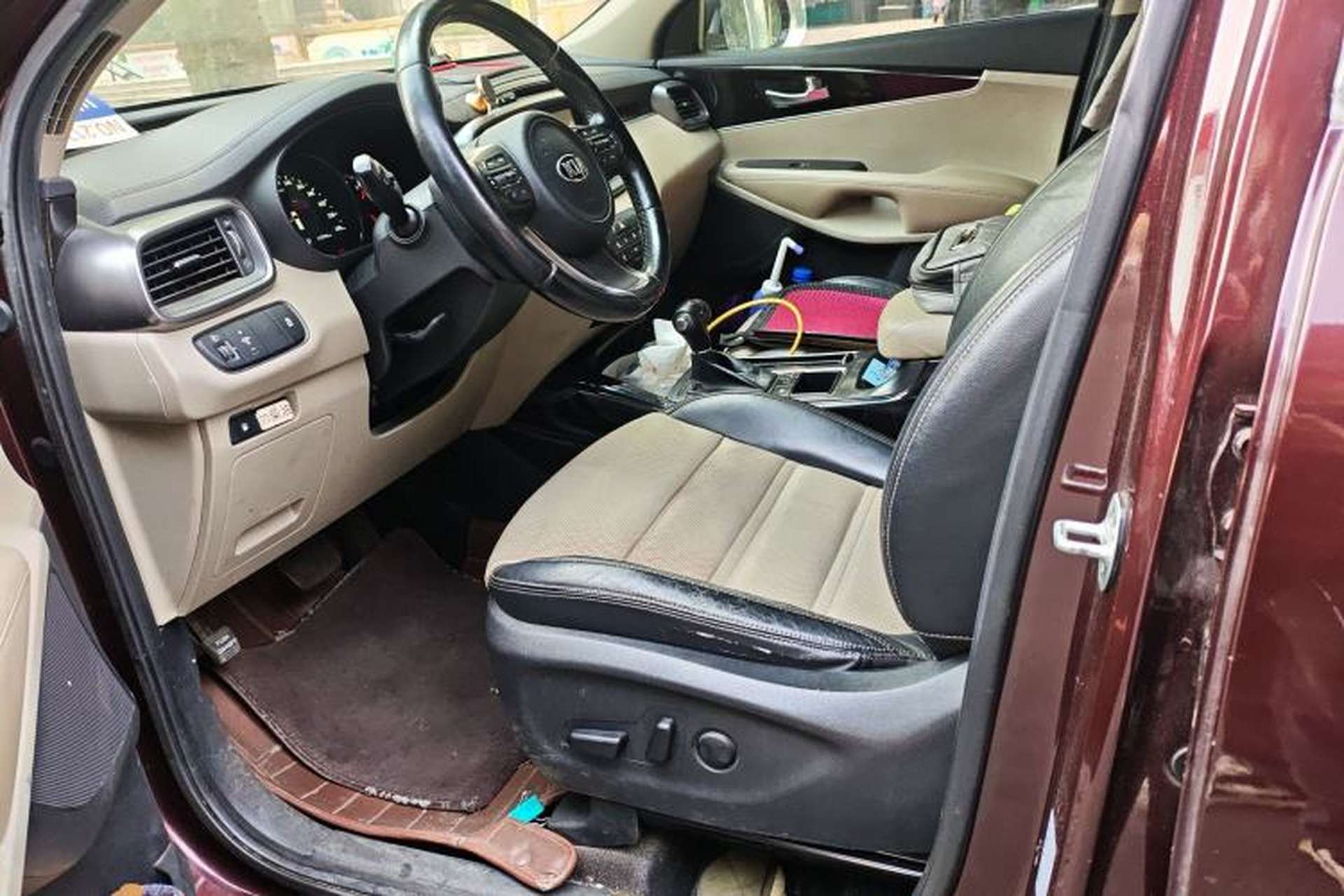 Used Kia Sorento 2015 Sorento L 2.2T Diesel 4WD Elite Edition 7 Seats China IV Standard Left Front Seat