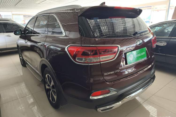Used Kia Sorento 2015 Sorento L 2.0T Gasoline 4WD Elite Edition 7 Seats China IV Standard Left Side