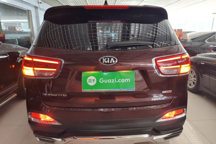 Used Kia Sorento 2015 Sorento L 2.0T Gasoline 4WD Elite Edition 7 Seats China IV Standard Rear