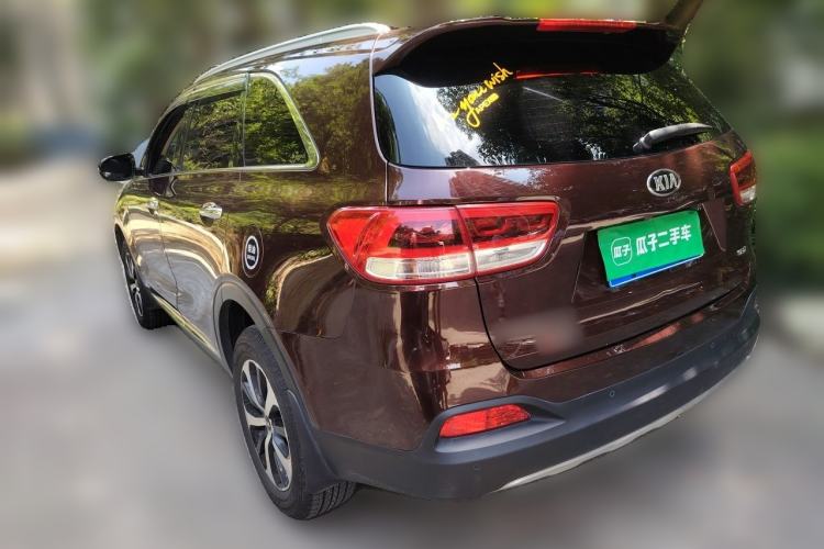 Used Kia Sorento 2015 Sorento L 2.2T Diesel 4WD Elite Edition 5 Seats China IV Standard Rear Left 45 Deg