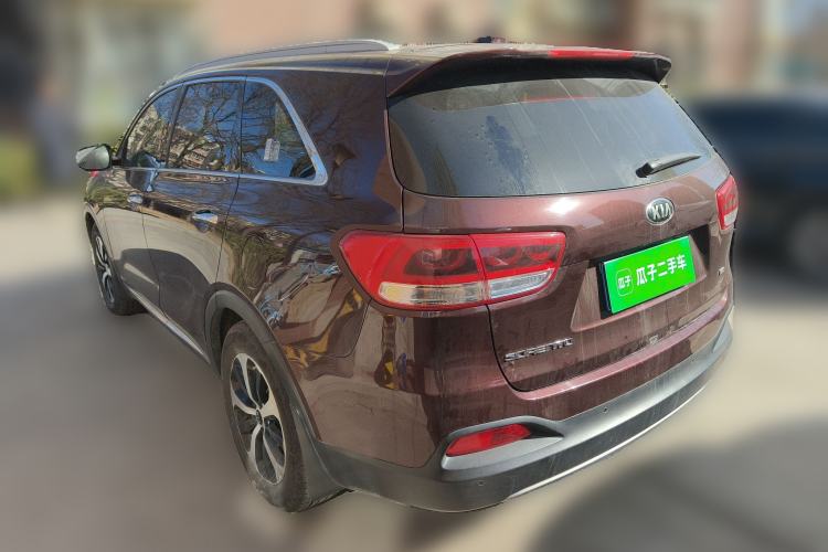 Used Kia Sorento 2015 Sorento L 2.4L Gasoline 4WD Elite Edition 7 Seats China V Emission Standard Rear Left 45 Deg