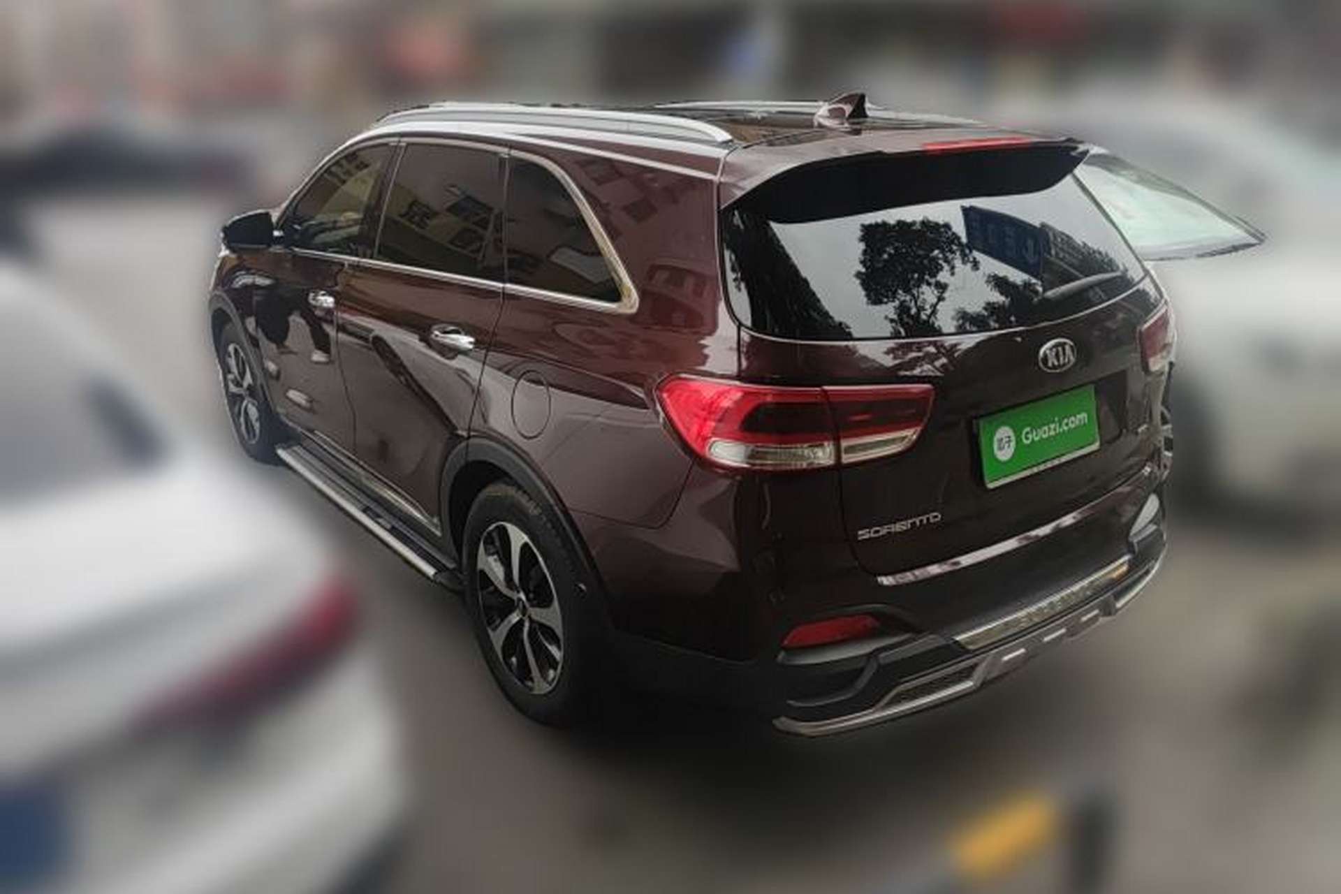 Used Kia Sorento 2015 Sorento L 2.4L Gasoline 4WD Elite Edition 5 Seats China V Emission Standard Rear Left 45 Deg