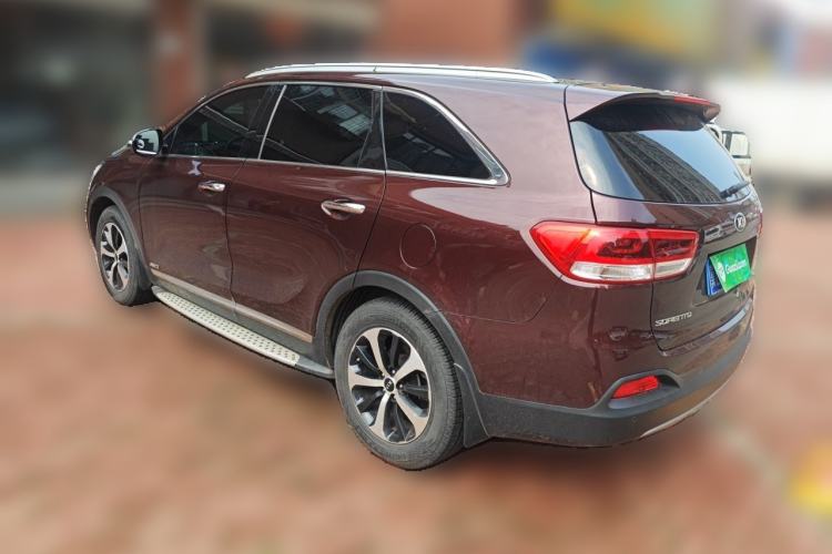 Used Kia Sorento 2015 Sorento L 2.4L Gasoline 4WD Elite Edition 5 Seats China IV Standard Rear Left 45 Deg