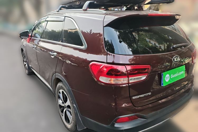 Used Kia Sorento 2015 Sorento L 2.2T Diesel 4WD Elite Edition 7 Seats China IV Standard Rear Left 45 Deg