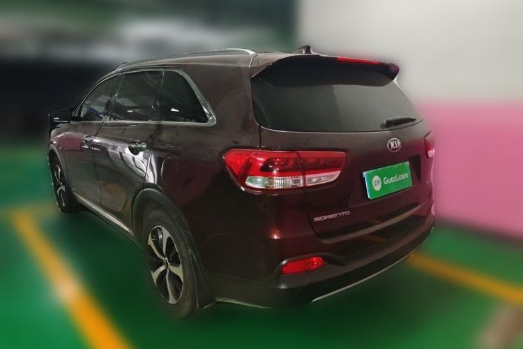 Used Kia Sorento 2015 Sorento L 2.2T Diesel 4WD Elite Edition 7 Seats China IV Standard Rear Left 45 Deg