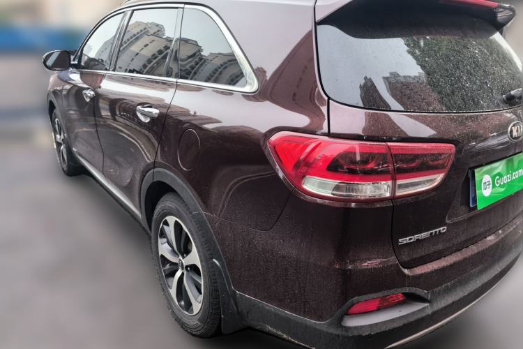 Used Kia Sorento 2015 Sorento L 2.4L Gasoline 4WD Elite Edition 5 Seats China IV Standard Rear Left 45 Deg