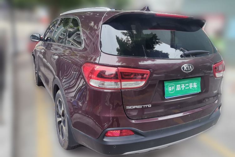 Used Kia Sorento 2015 Sorento L 2.2T Diesel 4WD Elite Edition 5 Seats China IV Standard Rear Left 45 Deg