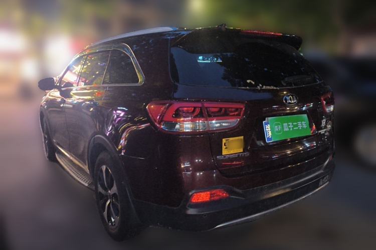 Used Kia Sorento 2015 Sorento L 2.4L Gasoline 4WD Elite Edition 7 Seats China IV Standard Rear Left 45 Deg