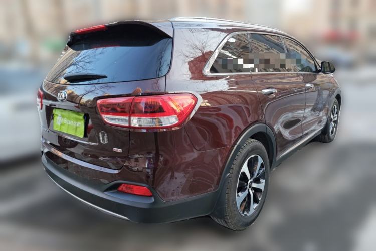 Used Kia Sorento 2015 Sorento L 2.4L Gasoline 4WD Elite Edition 7 Seats China IV Standard Rear Right 45 Deg