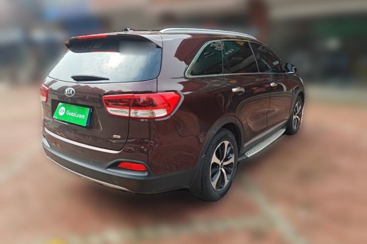 Used Kia Sorento 2015 Sorento L 2.4L Gasoline 4WD Elite Edition 5 Seats China IV Standard Rear Right 45 Deg
