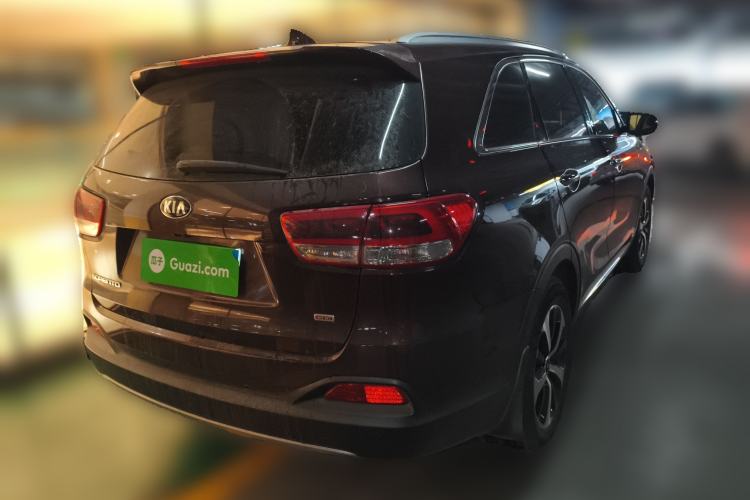 Used Kia Sorento 2015 Sorento L 2.4L Gasoline 4WD Elite Edition 5 Seats China V Emission Standard Rear Right 45 Deg