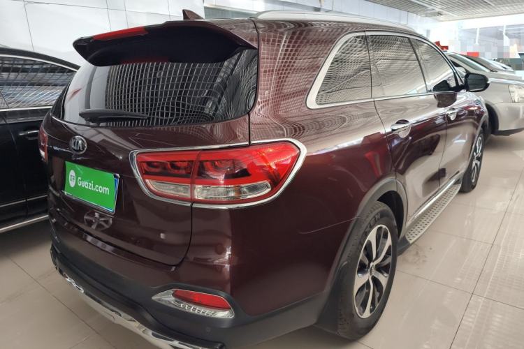 Used Kia Sorento 2015 Sorento L 2.0T Gasoline 4WD Elite Edition 7 Seats China IV Standard Rear Right 45 Deg