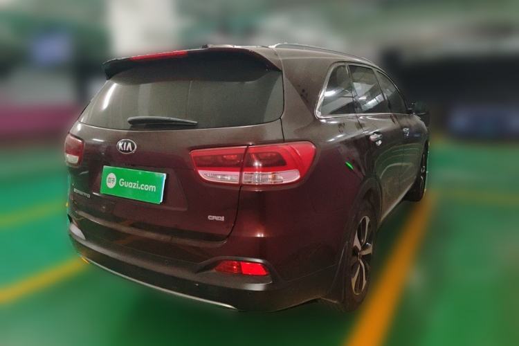 Used Kia Sorento 2015 Sorento L 2.2T Diesel 4WD Elite Edition 7 Seats China IV Standard Rear Right 45 Deg