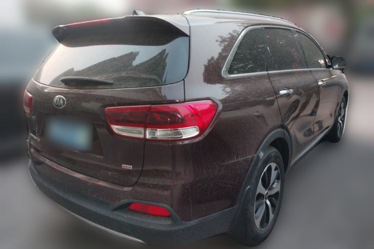 Used Kia Sorento 2015 Sorento L 2.4L Gasoline 4WD Elite Edition 7 Seats China V Emission Standard Rear Right 45 Deg