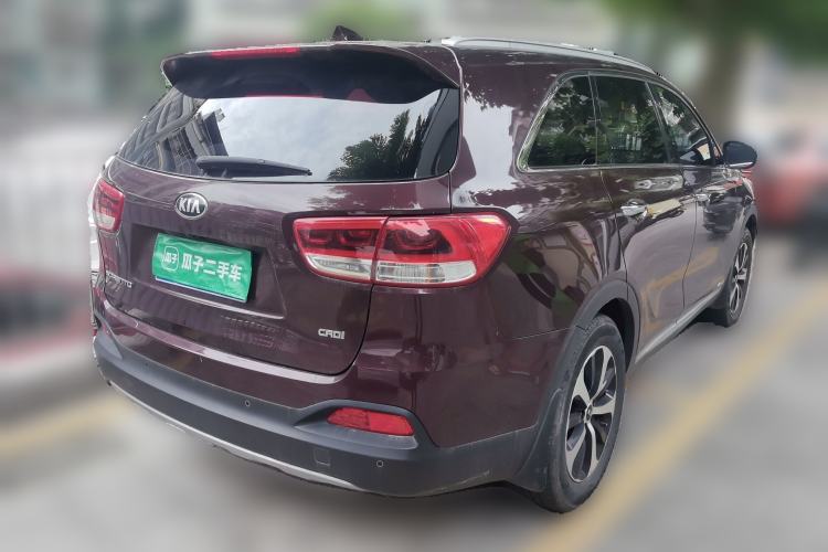 Used Kia Sorento 2015 Sorento L 2.2T Diesel 4WD Elite Edition 5 Seats China IV Standard Rear Right 45 Deg