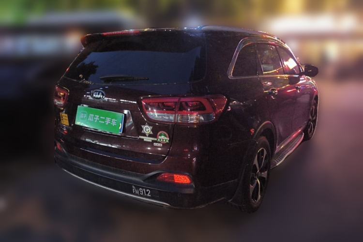 Used Kia Sorento 2015 Sorento L 2.4L Gasoline 4WD Elite Edition 7 Seats China IV Standard Rear Right 45 Deg