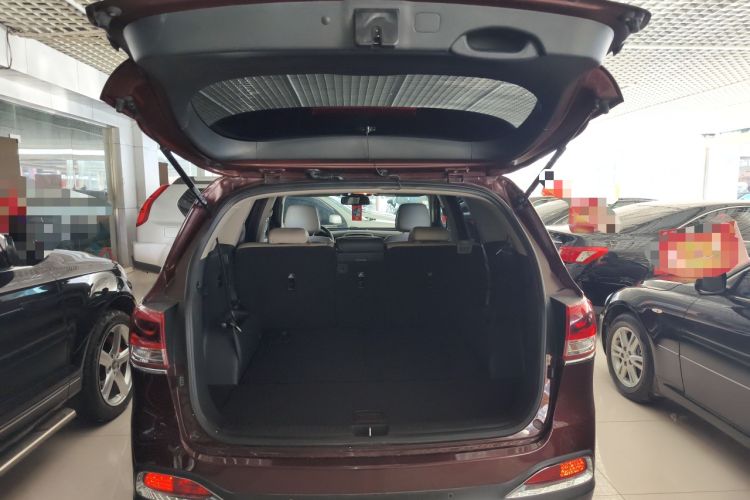 Used Kia Sorento 2015 Sorento L 2.0T Gasoline 4WD Elite Edition 7 Seats China IV Standard Trunk