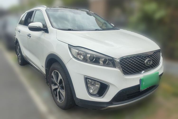 Used Kia Sorento 2015 Sorento L 2.2T Diesel 4WD Elite Edition 7 Seats China IV Standard Front Right 45 Deg