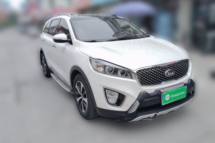 Used Kia Sorento 2015 Sorento L 2.4L Gasoline 4WD Elite Edition 7 Seats China V Emission Standard Front Right 45 Deg