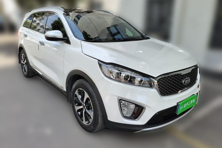 Used Kia Sorento 2015 Sorento L 2.4L Gasoline 4WD Elite Edition 7 Seats China V Emission Standard Front Right 45 Deg