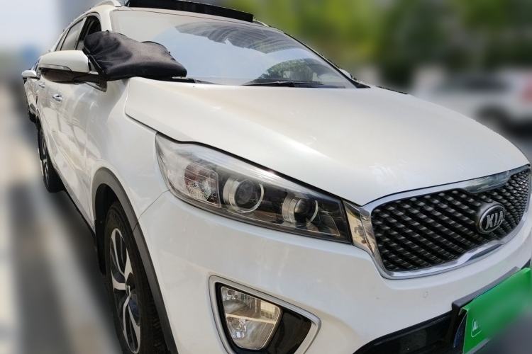 Used Kia Sorento 2015 Sorento L 2.4L Gasoline 4WD Elite Edition 7 Seats China V Emission Standard Front Right 45 Deg