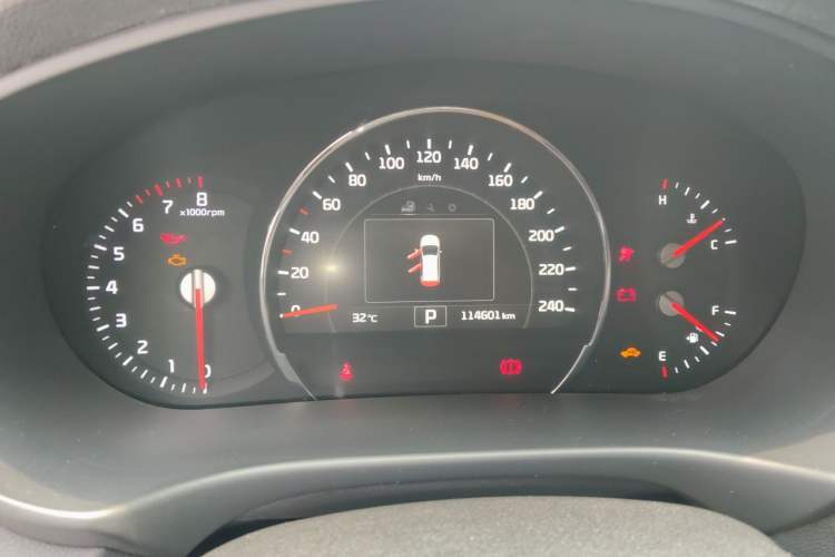 Used Kia Sorento 2015 Sorento L 2.4L Gasoline 4WD Elite Edition 7 Seats China V Emission Standard Instrument Cluster