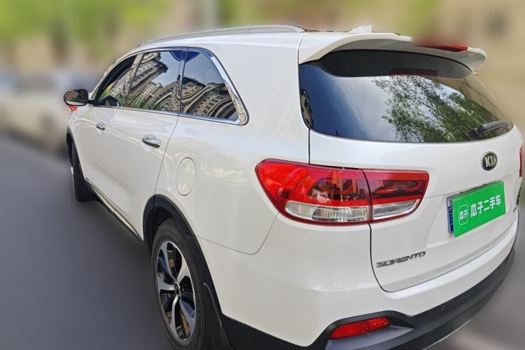 Used Kia Sorento 2015 Sorento L 2.4L Gasoline 4WD Elite Edition 7 Seats China V Emission Standard Rear Left 45 Deg