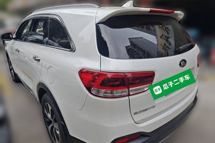 Used Kia Sorento 2015 Sorento L 2.4L Gasoline 4WD Elite Edition 7 Seats China V Emission Standard Rear Left 45 Deg
