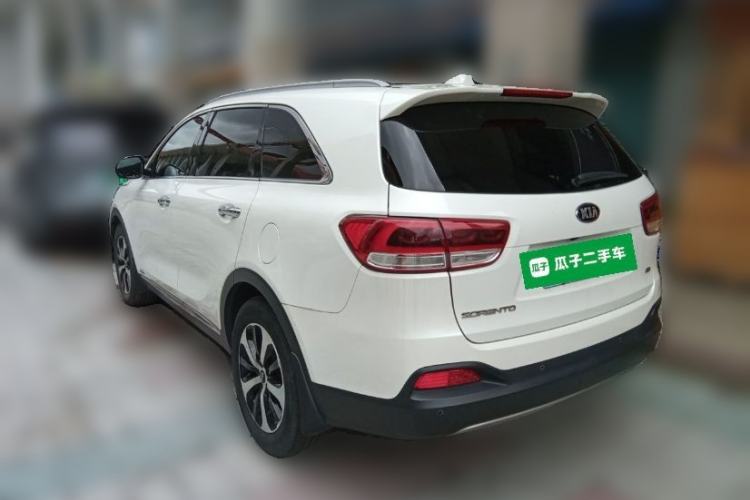 Used Kia Sorento 2015 Sorento L 2.4L Gasoline 4WD Elite Edition 7 Seats China V Emission Standard Rear Left 45 Deg
