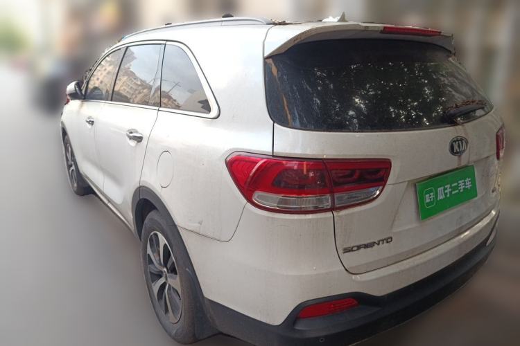 Used Kia Sorento 2015 Sorento L 2.4L Gasoline 4WD Elite Edition 5 Seats China V Emission Standard Rear Left 45 Deg