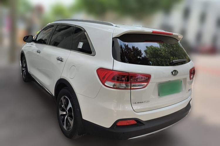 Used Kia Sorento 2015 Sorento L 2.4L Gasoline 4WD Elite Edition 7 Seats China V Emission Standard Rear Left 45 Deg