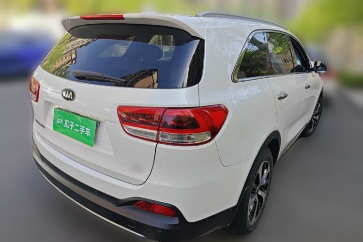 Used Kia Sorento 2015 Sorento L 2.4L Gasoline 4WD Elite Edition 7 Seats China V Emission Standard Rear Right 45 Deg