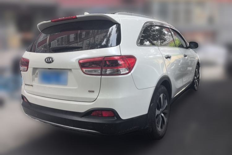 Used Kia Sorento 2015 Sorento L 2.4L Gasoline 4WD Elite Edition 5 Seats China V Emission Standard Rear Right 45 Deg