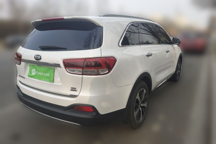 Used Kia Sorento 2015 Sorento L 2.4L Gasoline 4WD Elite Edition 5 Seats China IV Standard Rear Right 45 Deg