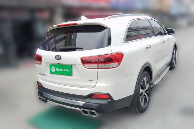Used Kia Sorento 2015 Sorento L 2.4L Gasoline 4WD Elite Edition 7 Seats China V Emission Standard Rear Right 45 Deg