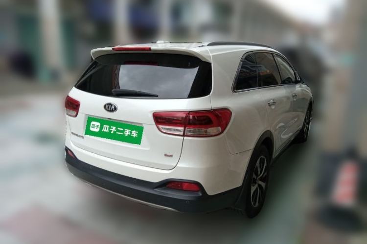 Used Kia Sorento 2015 Sorento L 2.4L Gasoline 4WD Elite Edition 7 Seats China V Emission Standard Rear Right 45 Deg