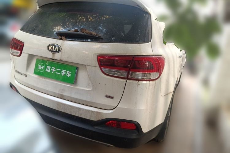 Used Kia Sorento 2015 Sorento L 2.4L Gasoline 4WD Elite Edition 5 Seats China V Emission Standard Rear Right 45 Deg