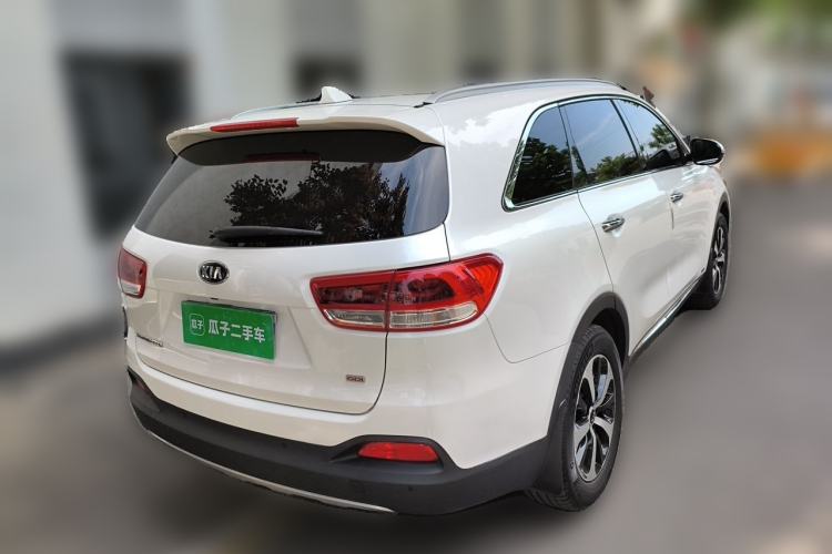 Used Kia Sorento 2015 Sorento L 2.4L Gasoline 4WD Elite Edition 7 Seats China V Emission Standard Rear Right 45 Deg