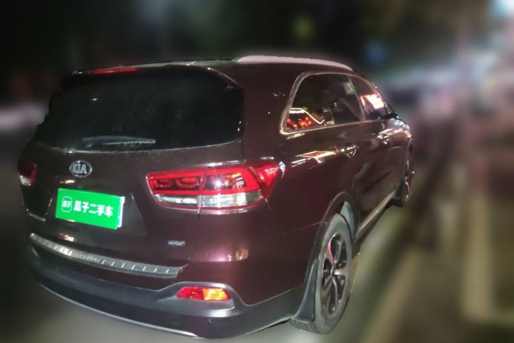 Used Kia Sorento 2016 Sorento L 2.2T Diesel 4WD Elite Edition 7 Seats China V Emission Standard Rear Right 45 Deg