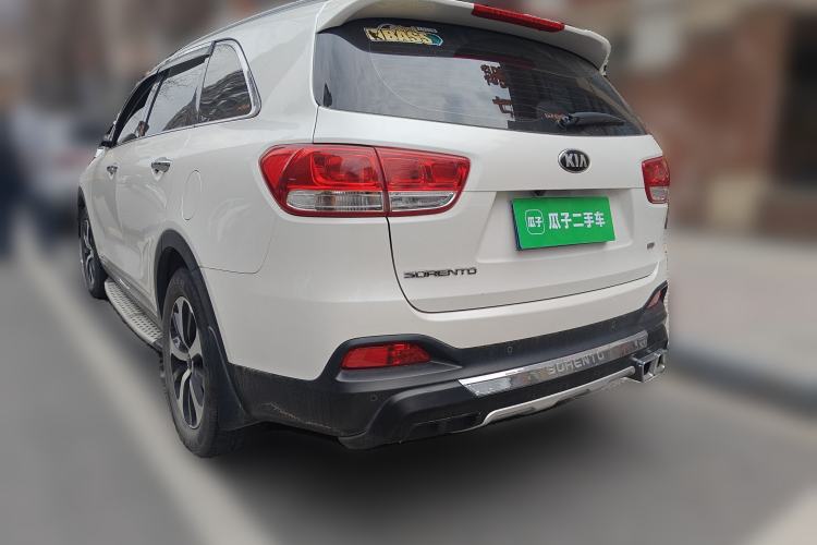 Used Kia Sorento 2016 Sorento L 2.4L Gasoline 4WD Custom Edition 7 Seats Emission Standard China V Rear Left 45 Deg