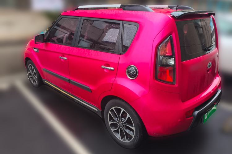 Used Kia Soul 2010 1.6L AT Premium Rear Left 45 Deg