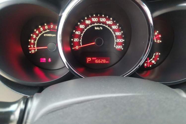 Used Kia Soul 2013 1.6L AT Premium Odometer Close Up