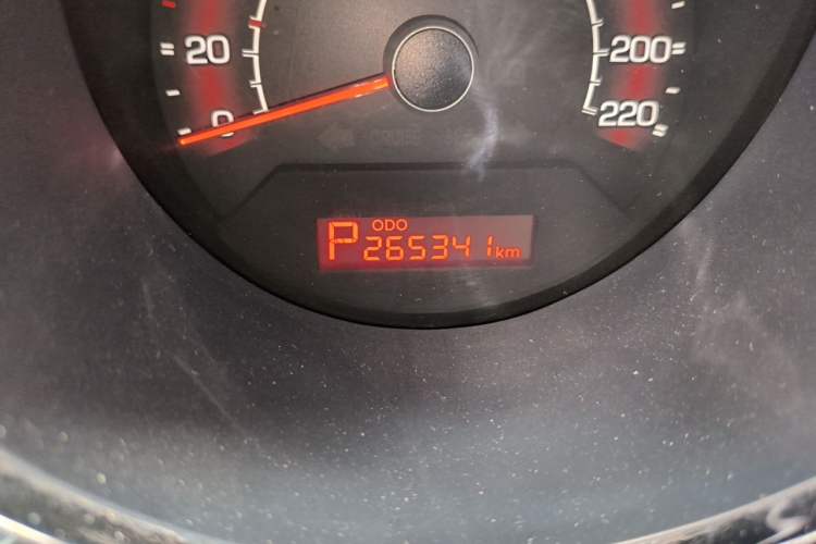 Used Kia Soul 2013 1.6L AT Premium Odometer Close Up
