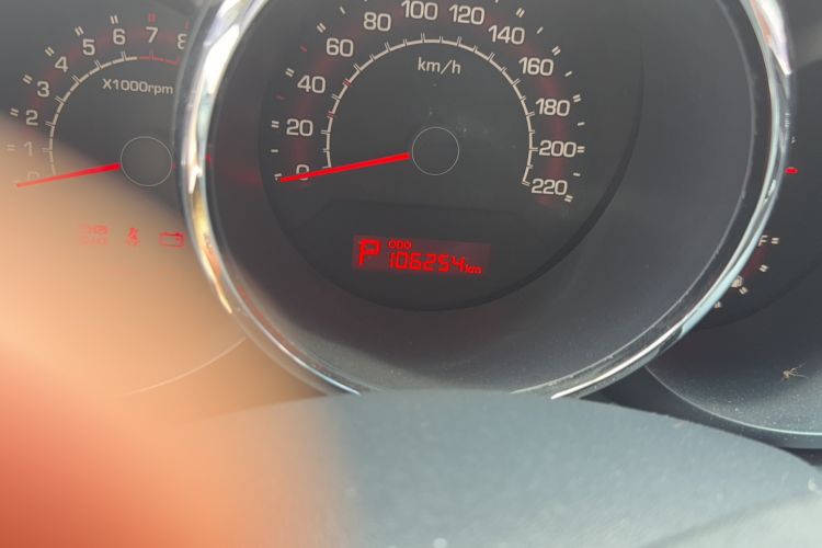 Used Kia Soul 2013 1.6L AT Premium Odometer Close Up