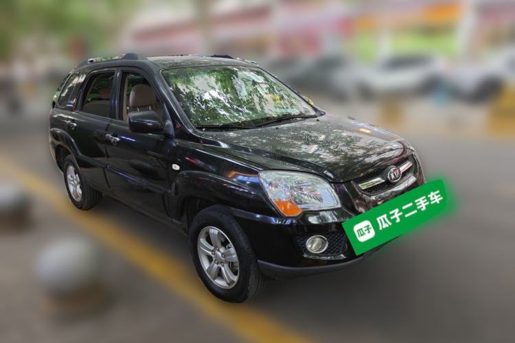 Used Kia Sportage 2007 2.0L Automatic Two-Wheel Drive GL Trim Front Right 45 Deg