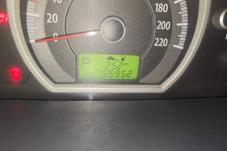 Used Kia Sportage 2007 2.0L Automatic Two-Wheel Drive GL Trim Odometer Close Up