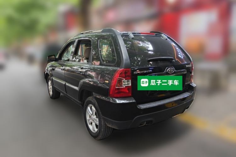 Used Kia Sportage 2007 2.0L Automatic Two-Wheel Drive GL Trim Rear Left 45 Deg