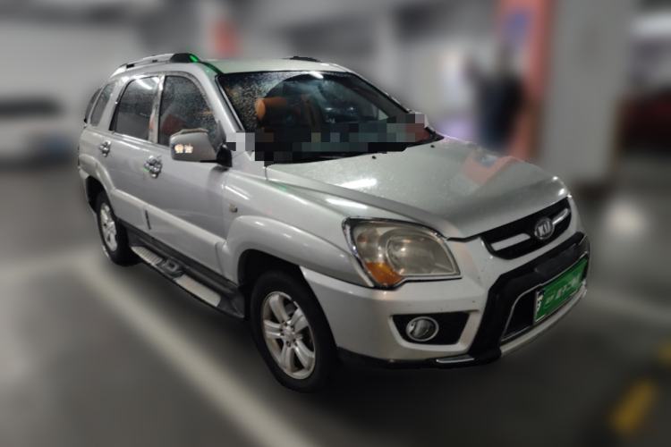 Used Kia Sportage 2007 2.0L Automatic Two-Wheel Drive GL Trim Front Right 45 Deg