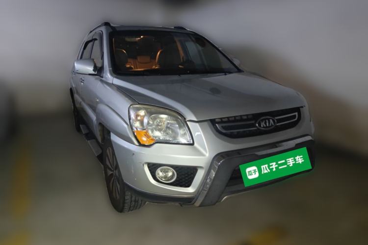 Used Kia Sportage 2007 2.0L Automatic Two-Wheel Drive GLS Front Right 45 Deg